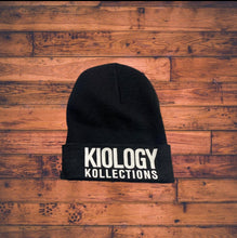 Load image into Gallery viewer, KIOLOGY SIGNATURE BEANIE - BLACK
